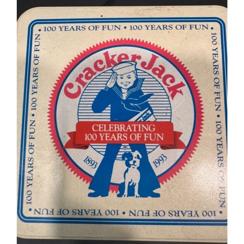 Vintage 1993 Cracker Jack Limited Edition Tin